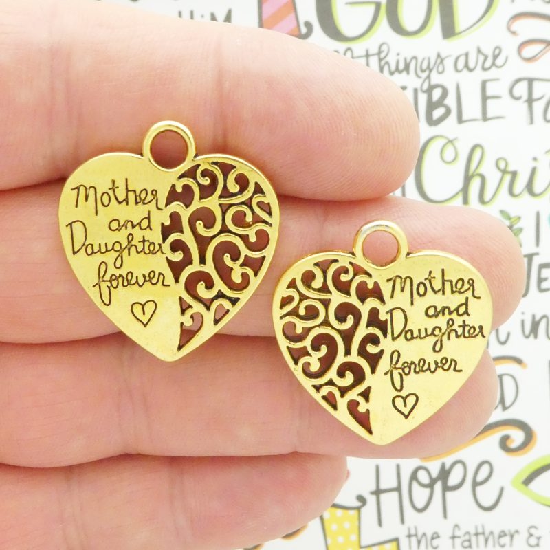 Mother Daughter Charms Bulk