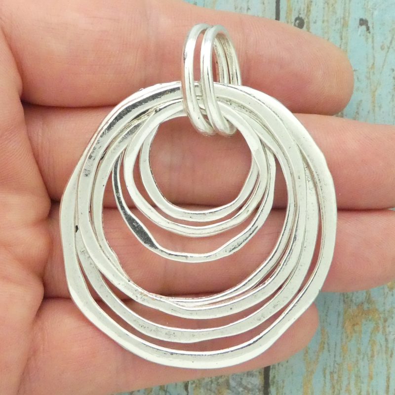 Silver Circle Pendant