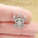Filigree Angel Charm