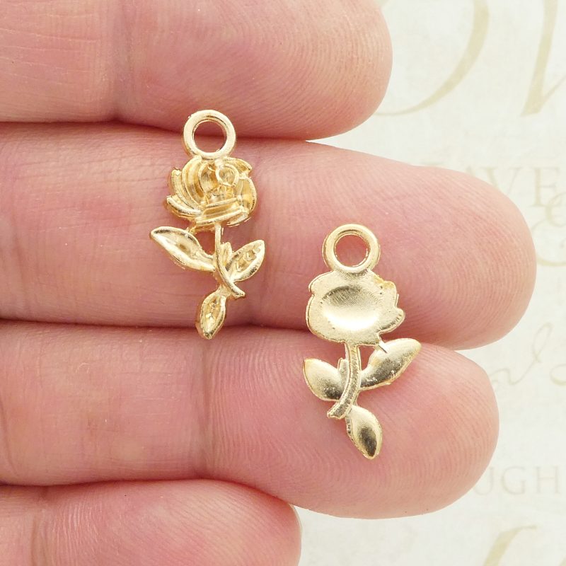 Rose Charms Bulk