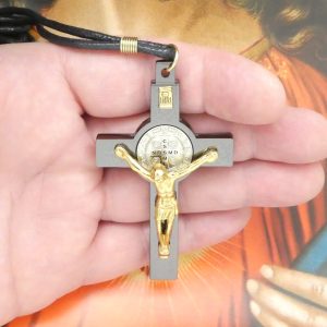 St Benedict Crucifix Necklace