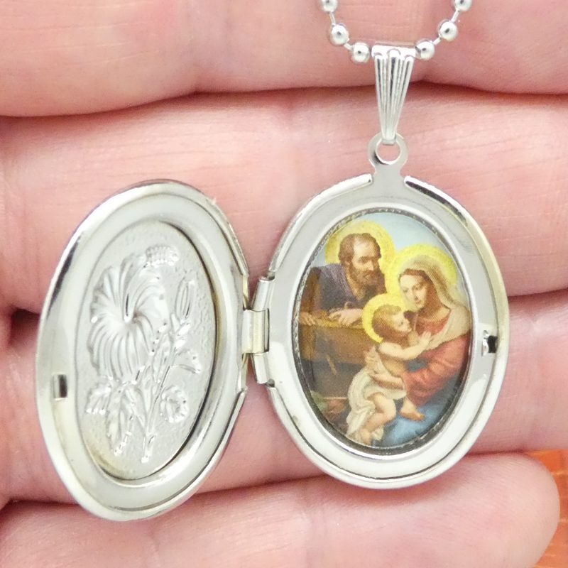 Holy Family Necklace