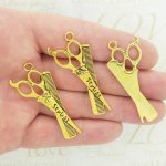 hair stylist charms wholesale