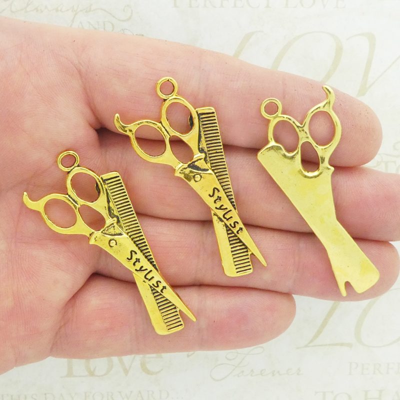 hair stylist charms wholesale