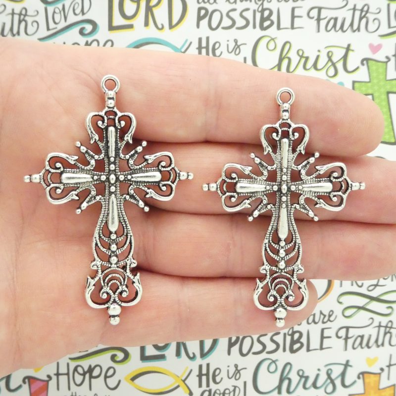 Silver Cross Pendants Bulk