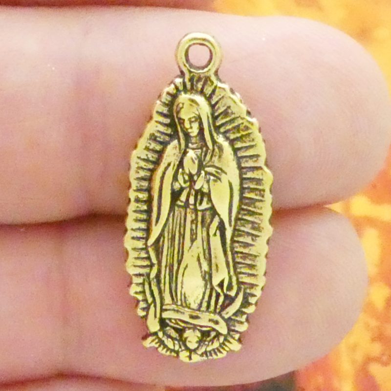 Gold Our Lady of Guadalupe Medal