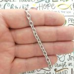 stainless steel charm bracelet