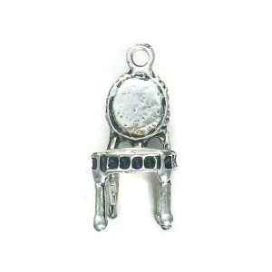 silver chair charm