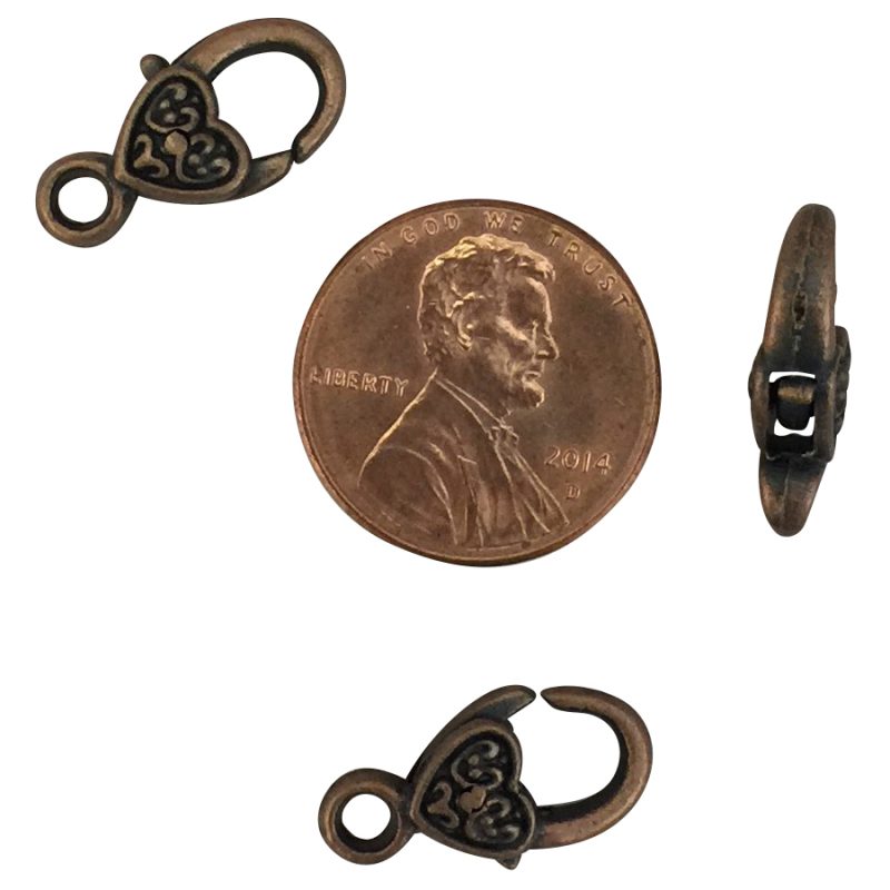 heart lobster clasp bulk