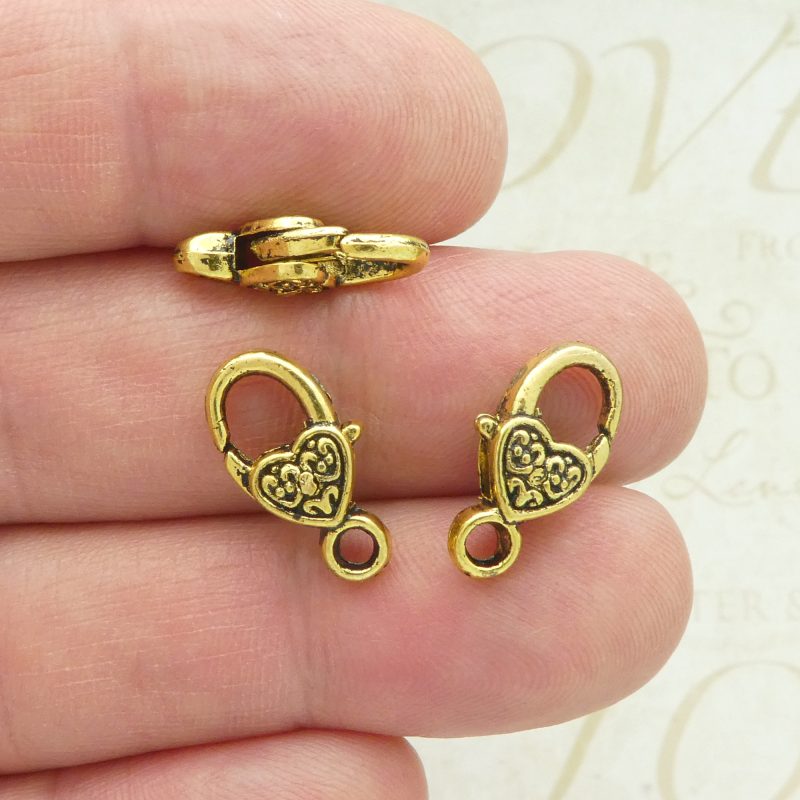 heart lobster clasp wholesale
