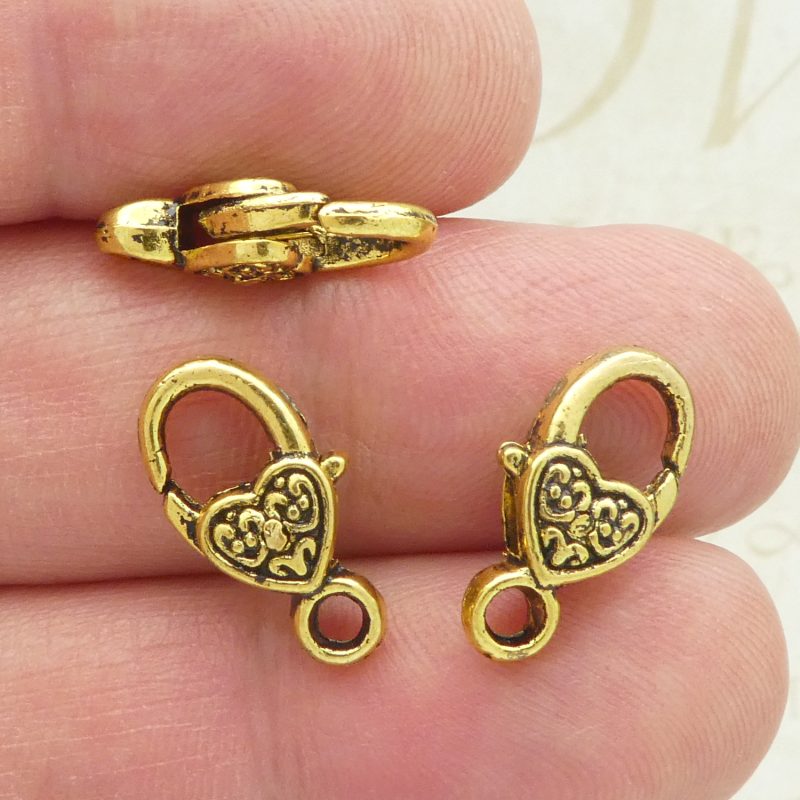 heart shaped clasp