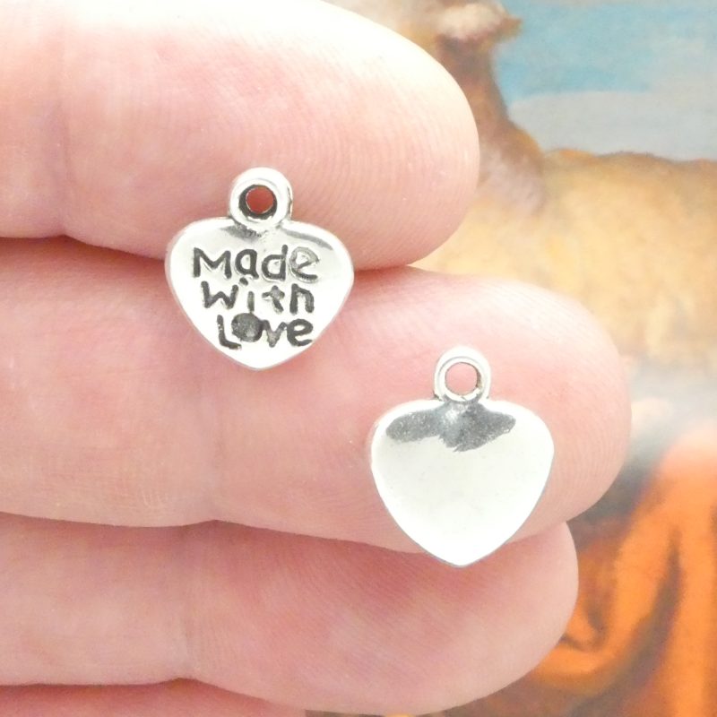 Made with Love Charms Wholesale