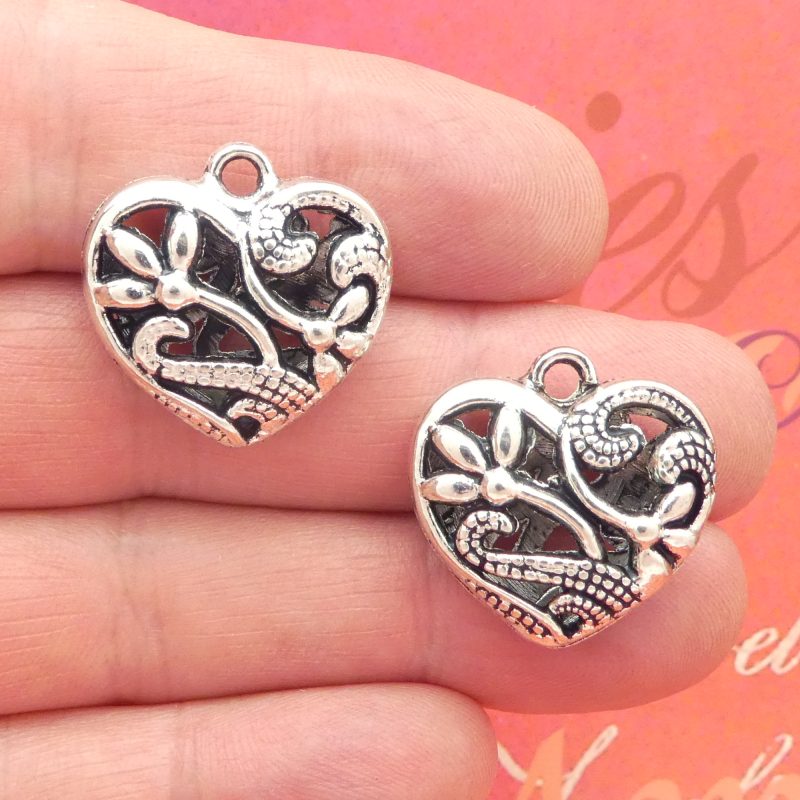 Heart Charms Wholesale