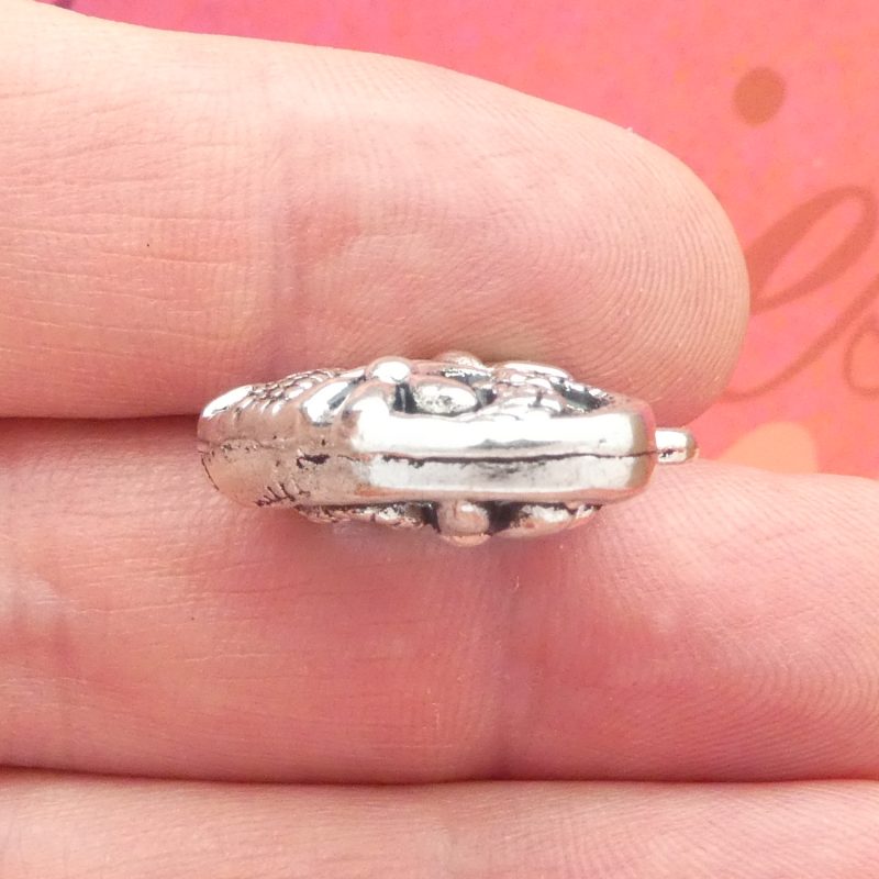 2 Heart Charm Pendant Silver by TIJC SP0670 - Image 5