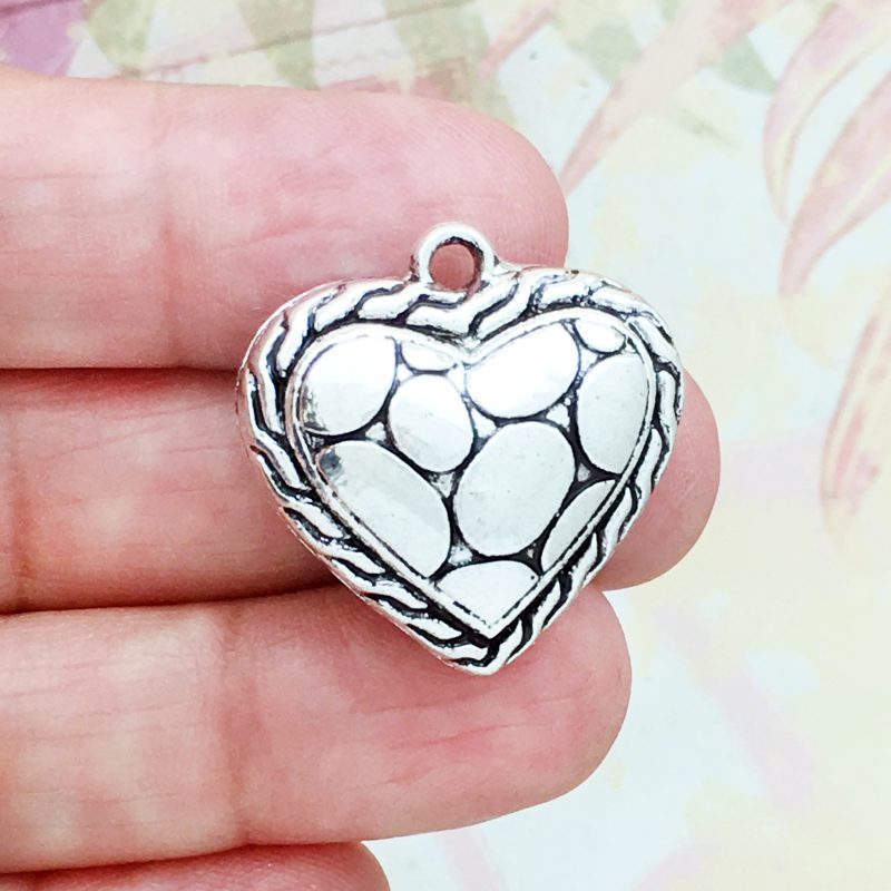 Silver Heart Charm