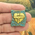 Gold Heart Charm
