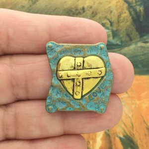 Gold Heart Charm