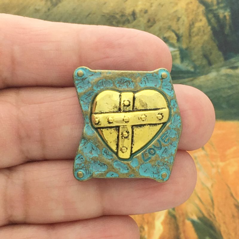 Gold Heart Charm