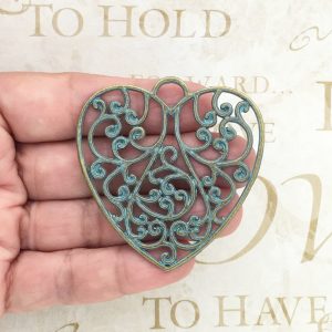 Filigree Heart Pendant