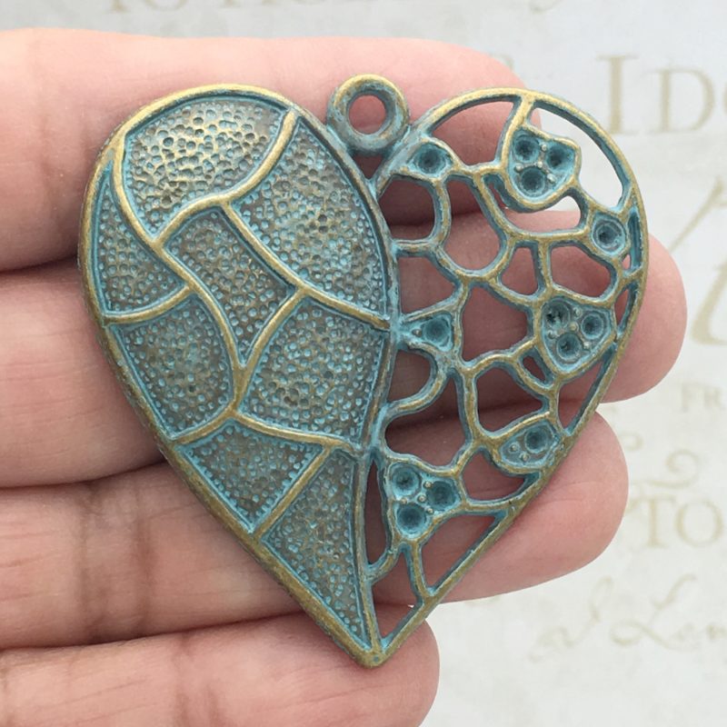 Gold Heart Charm