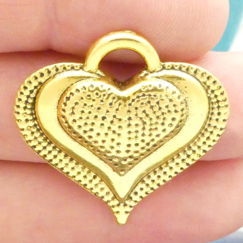 Gold Heart Pendant
