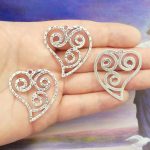 Hammered Heart Pendant