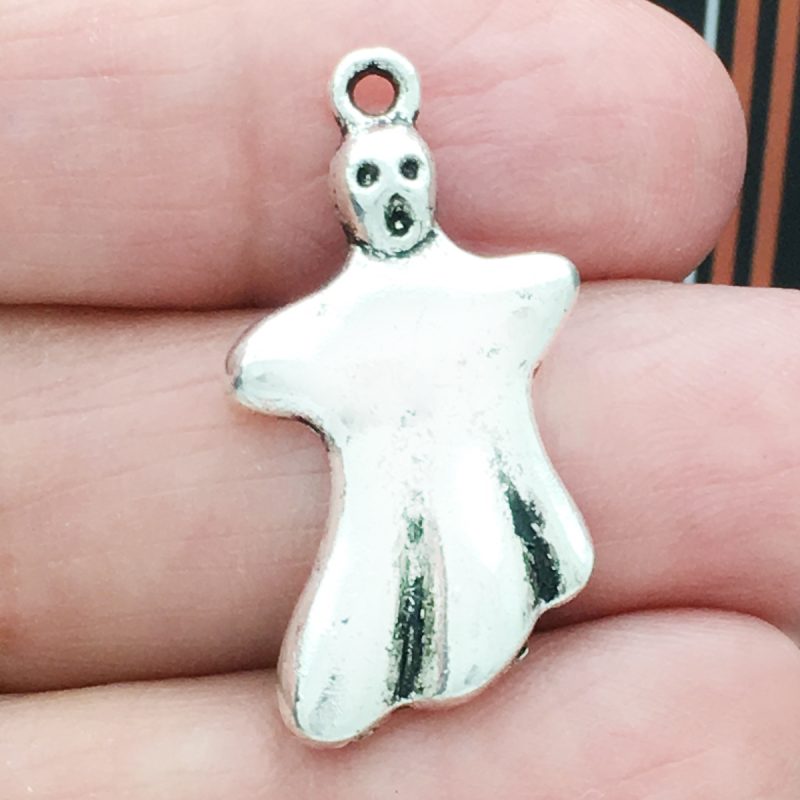 Silver Ghost Charm
