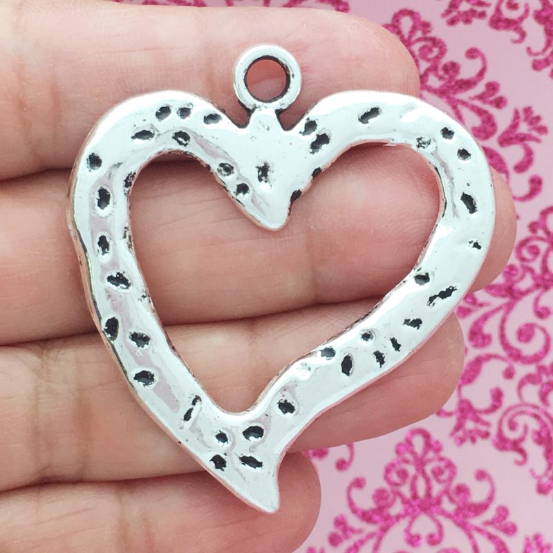 heart charms bulk