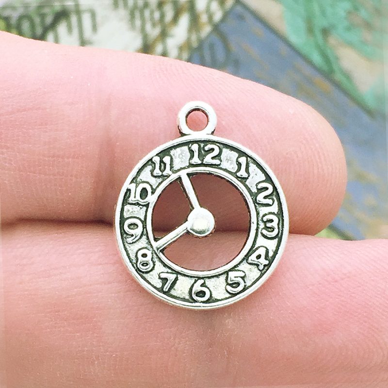 Clock Charms Wholesale