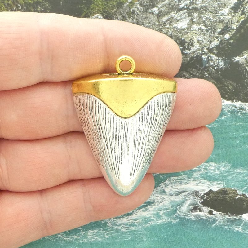Shark Tooth Charm Pendant