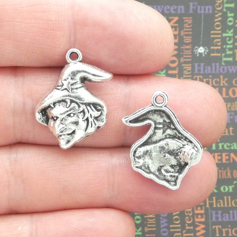 Silver Witch Charms