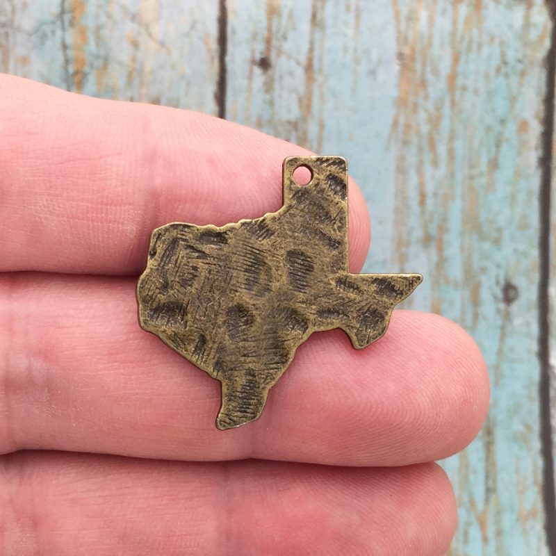 5 Texas State Charm Pendant Bronze by TIJC SP1639 - Image 2