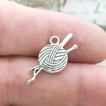 Knitting Yarn Charm