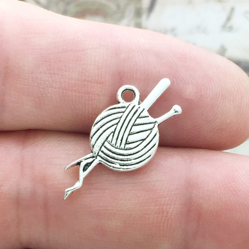 Knitting Yarn Charm