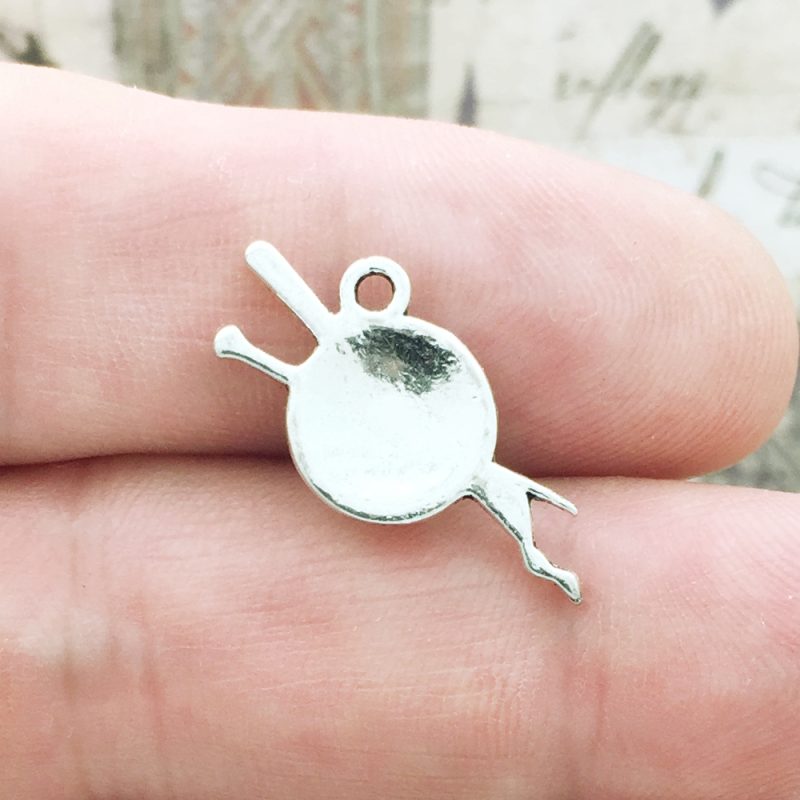 10 Knitting Yarn Charm Pendant by TIJC SP1610 - Image 3