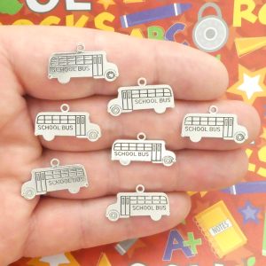 School Bus Charms Bulk