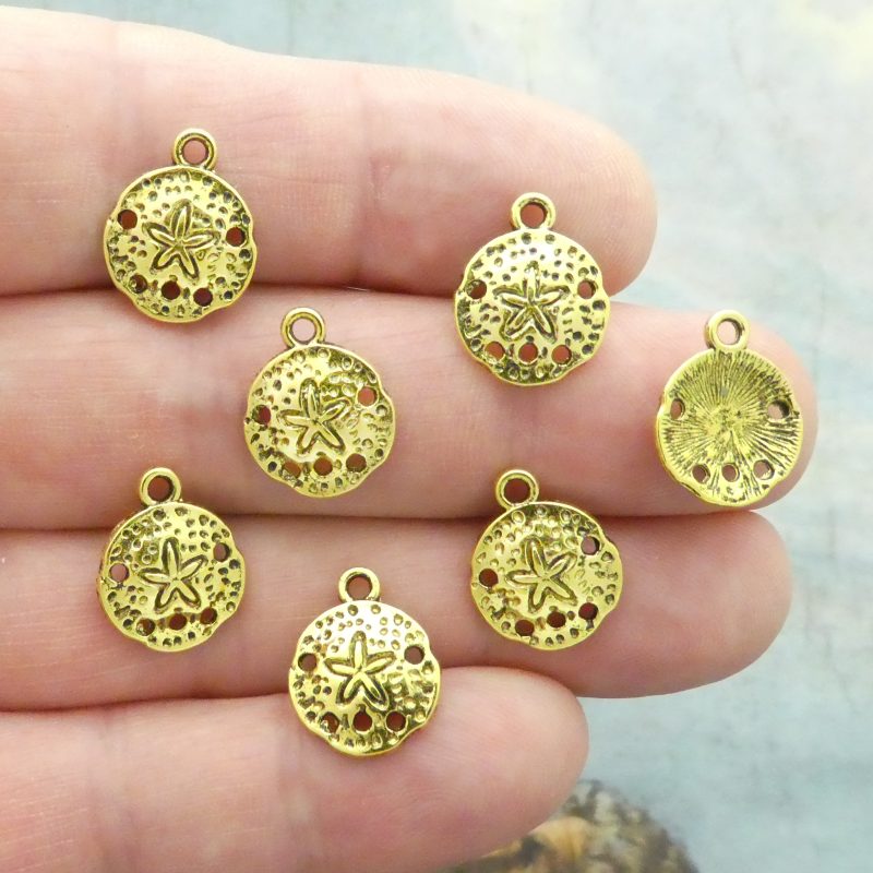 sand dollar charms bulk