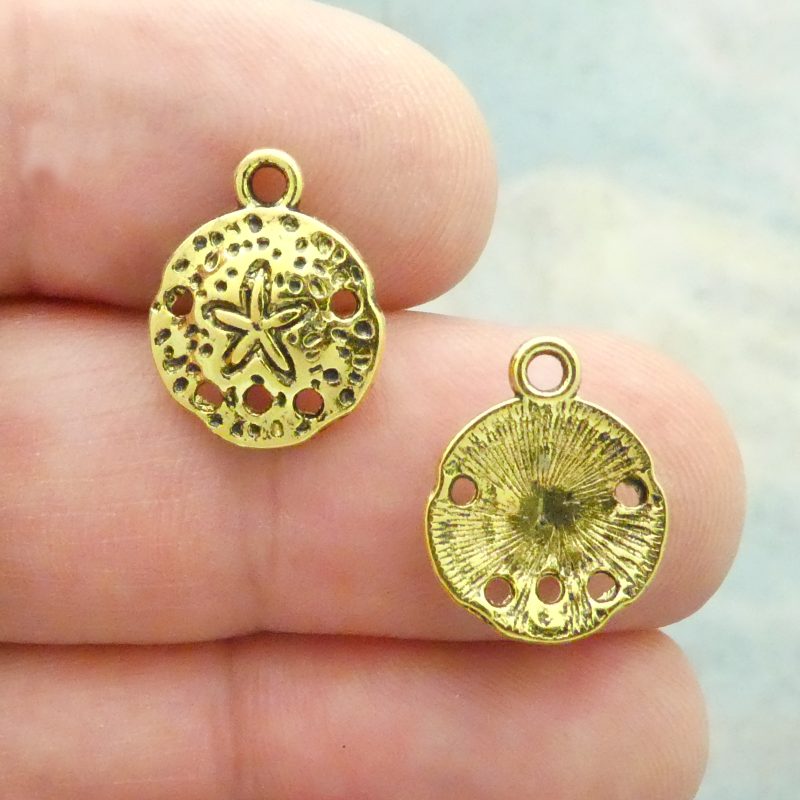 sand dollar charms wholesale