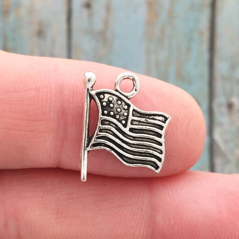 American Flag Charm