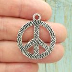 Peace Sign Charm