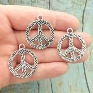 Peace Charms Bulk