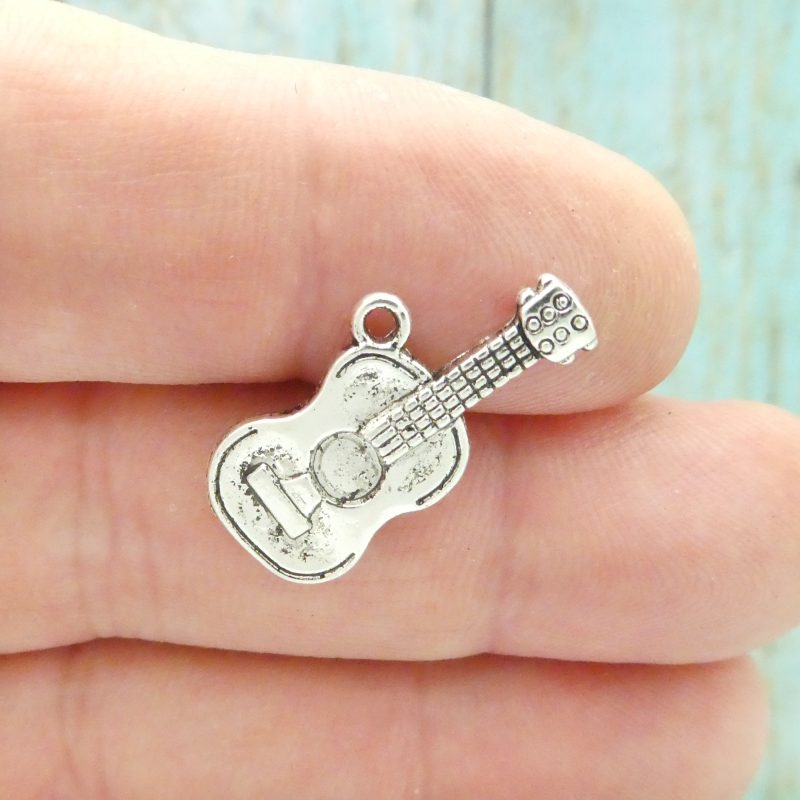 guitar charm pendant