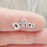 Silver Dance Charm