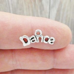 Silver Dance Charm