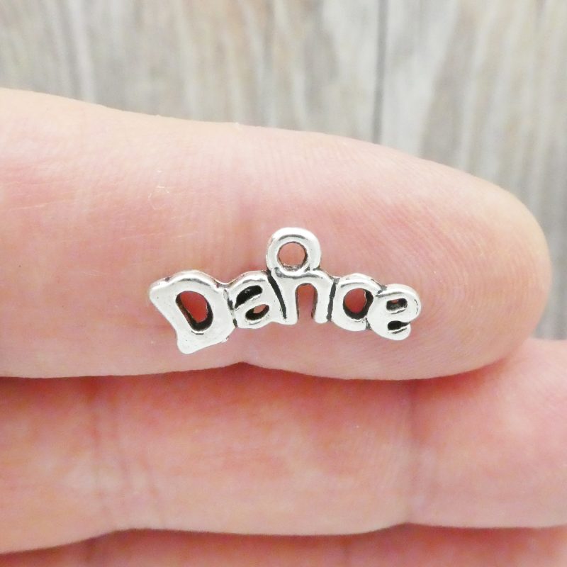 Silver Dance Charm