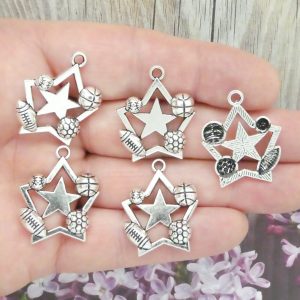 sports charms wholesale