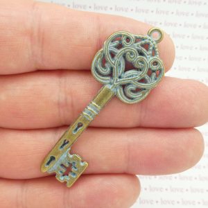 Gold Key Charm
