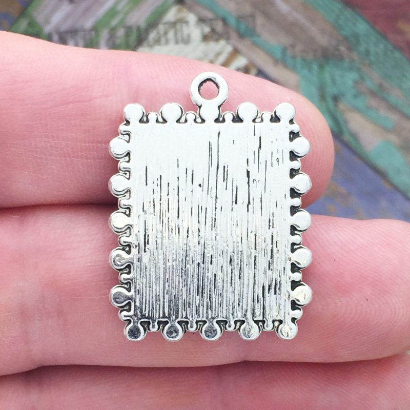 5 Silver Photo Charm Pendant by TIJC SP0128 - Image 2