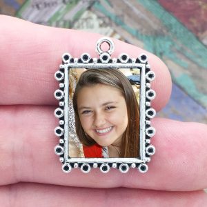 Silver Photo Charm
