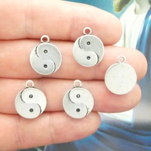 Yin Yang Charms for Jewelry Making